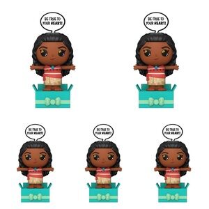 5 Disney Funko POPsies Moana - Princess Vinyl Pop-Up Figures